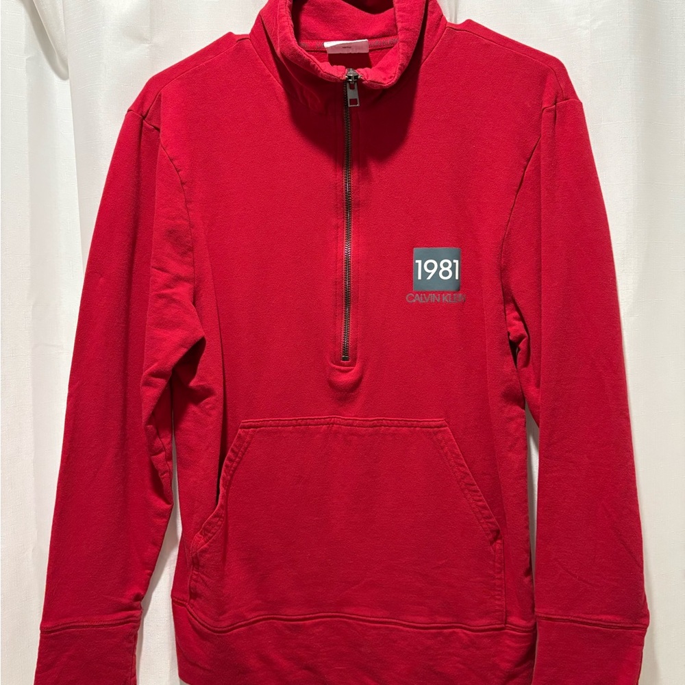 Calvin Klein Red Sweatshirt